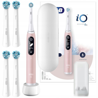 Magnetická zubná kefka Oral-B iO Series 6 Pink Sand + tipy